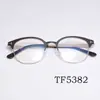 Armação de óculos TOM Ford TF5382 armação de óculos óptica de metal óculos lisos ao vivo entrega transfronteiriça