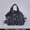 K1006 Bolso de Hombro Cruzado para Mujer Estilo Coreano Bolso de Tela de Nylon Impermeable
