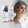 Gleamxi Cinza Prata Spray de Cabelo Temporário Modelador Estilo Moda Cor Bonita Spray de Cabelo Temporário Descartável