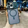 Adecuado para iPhone 17 Pro Max Funda Magnética para Teléfono Soporte para Lente Apple 16 Tacto Suave Mate Anticaída Carcasa Dura 13