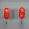 Novos Adereços de Casamento Chinês Arte em Ferro Lanterna Vermelha Tela Guia de Estrada Luzes de Teto de Casamento Han Tang Decoração de Lanterna de Palácio