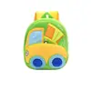 Mochila Escolar Infantil Menino Mochila Veículo de Engenharia Brinquedo Jardim de Infância Bolsa de Carro Fofa Mochila Macia e Leve