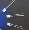 LED brillante de enchufe directo diodo emisor de luz F5 niebla rojo F5MM niebla cabeza plana Blanco Lechoso patas largas