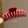 2023 Ano Novo Festivo Aniversário Ano Vermelho Presilha de Pegar Acessório de Cabeça Feminino Cabeça Grande Disco Cabelo Presilha de Tubarão Grampo de Cabelo