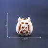 Figuras de pareja de calaveras de Halloween transfronterizas nuevas, lindas mini decoraciones, accesorios para manualidades, paisaje en miniatura, pequeños adornos de escritorio