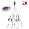 Pesca marítima Luya isca Alabama grupo ataque Soft Bait grupo de pesca 17.5g acessórios de pesca com lantejoulas isca falsa