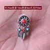 Estilo Étnico Aleación Atrapasueños Borla Cuentas de Agujero Grande Hecho a Mano Material para Manualidades con Cuentas Pulsera Collar Accesorios de Joyería