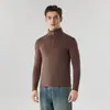 Camisa Deportiva de Running y Fitness para Hombre, Estilo Nuevo Primavera 2026, Cuello Alto, Cremallera, Casual, Secado Rápido, Absorbente de Humedad, Manga Larga