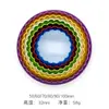 Set de Colores para Hornear Molde de Plástico para Galletas Círculo de Mousse Cortador de Flor de Piña Crujiente Molde para Galletas Herramientas de Horneado