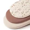 Funda de Colchón para Cuna de Muselina para Bebé Algodón Puro Suave Transpirable Cuna Ovalada Colchón Rectangular