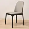Silla octogonal de madera maciza con tapicería suave, silla con respaldo estilo nórdico, silla de comedor simple, taburete para uso doméstico, hotel, restaurante de lujo ligero