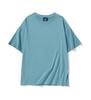 Playera de Algodón de 200g con Hombro Caído, Cuello Redondo y Manga Corta, Color Sólido Personalizado Unisex para Reunión de Clase, Camisa Cultural, Ropa de Trabajo con Impresión de Logo