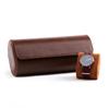 Caja de Almacenamiento para Relojes, Caja para Relojes para el Hogar, Individual, Doble, Paquete de Tres, Caja de Almacenamiento para Relojes de Viaje Portátil de Cuero