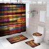 Paneles de Puerta de Madera, Cortinas de Ducha, Cortinas de Baño, Cortinas de Ducha Transfronterizas, Impresión Digital, Suministro Directo de Fabricantes
