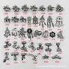 295-330 Pingente de Franja de Prata Antiga Retro de Shanxi Acessórios DIY Pulseira de Prata Sanqi Pulseira de Contas Acessórios de Ornamentos Wenwan