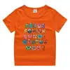 2026 Nova Roupa Infantil Verão Camiseta de Manga Curta para Meninos e Meninas Camiseta Base de Algodão Camiseta de Meia Manga para Bebê Top Infantil
