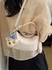 Bolsa de Balde Jeans Tendência Azul para Mulheres 2026 Nova Verão Estilo Cesta Não Repetitiva Transversal Pequena