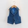 Traje individual para niños, vestido, chaleco individual, nueva ropa de actuación para primavera y otoño para niños, ropa de actuación británica para niños, cumpleaños
