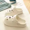 Uso DiárioLeve Retrô Coelho Pequeno Feminino 2026 Verão Roupa Externa Confortável Sensação nos Pés Estilo Birkenstock Chinelos Fechados