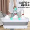 Cubo Plegable para Fregar Mopa Cubo de Almacenamiento de Agua Cuadrado de Plástico Mopa para Lavado Doméstico Cubeta para Fregar Mopa Cubo de Mopa de Almacenamiento Conveniente para Personas Perezosas
