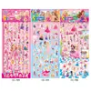 Labubu Capibara Avengers Sanrio Stitch Frozen Pegatinas de Burbujas de Dibujos Animados para Niños