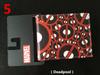 Cartera Corta de Deadpool Mercancía de Marvel Superhéroe de los Vengadores Billetera de Monedas de PU