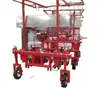 Máquina transplantadora de plántulas de frutas y verduras planta plántulas de verduras melón y máquina de plantación de frutas trasplante trasplante máquina de cubierta de película de riego por goteo
