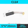 Envío Gratis Escobillas de Carbón para Varios Modelos de Herramientas Eléctricas, Accesorios de Escobilla de Carbón para Amoladora Angular de Motor DC, Escobillas de Carbón para Martillo Eléctrico Taladro Manual