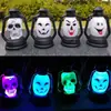 Decoração de Lanterna de Abóbora de Halloween Adereços Luz de Vela Digital LED Luz Noturna Brilhante Ornamentos de Atmosfera Criativos