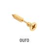 Brincos de Rosca, Brincos Personalizados Frente e Verso Dupla Face, Piercing, Acessórios Alternativos Peculiares de Halloween, Geométricos