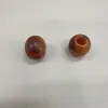 Cuentas de resina 12*12mm mate con agujero grande para manualidades, accesorios de ropa, cordones de zapatos, cadenas para bolsos, llaveros, colgantes, accesorios para cordones