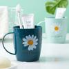Taza para Lavar Hogar Dormitorio Estudiante Taza con Cepillo Niños Baño Simple Creativo Pareja Set de Tazas para Enjuague Bucal Niños