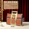 Caja de Empaque para Pasteles de Luna del Festival de Mediados de Otoño, Disponible en 4, 6 u 8 Piezas, Caja de Regalo de Alta Gama con Asa, Caja Vacía al por Mayor, Logo Disponible