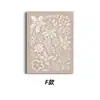 Pintura Decorativa de Plantas y Flores Estilo Morandi Retro Transfronteriza Hotel Dormitorio Habitación Estilo Bohemio Pintura Colgante de Gama Alta