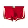 Nuevos Calzoncillos tipo bóxer para hombre Huajie Long Año del Zodiaco Estampado Rojo Calzoncillos tipo bóxer Rojos Transpirables Talla Grande Dropshipping