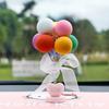Suministro directo de fábrica adornos creativos para coche globos publicitarios decoraciones de globos para coche panel de instrumentos del coche enchufe de globo colorido para coche