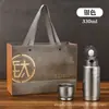 Gran Regalo - Termo de Titanio Puro para Hombres, Taza de Titanio de Gran Capacidad con Tapa Magnética, Taza de Té, Té Cocido al Aire Libre para Agua