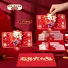2027 Ano do Carneiro Novos Envelopes Vermelhos Ano Novo Alta Qualidade Infantil Dobrável Lai See Envelopes Ano Novo Chinês Personalizado Criativo Carteiras de Dinheiro da Sorte