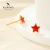 Pendientes Pequeños de Estrella Sencillos Serie Gota de Aceite Xuping, Pendientes Únicos de Aleación de Cobre Fáciles de Combinar para el Día a Día, Venta al por Mayor para Mujeres