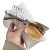 Nuevos Lentes Anti Luz Azul para Hombres y Mujeres, Estilo Coreano Retro Patillas Grano de Madera, Marcos Cuadrados Grandes, Venta al por Mayor, Se Pueden Combinar con Armazones para Lentes Planos con Receta