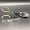 Pinza para alimentos de acero inoxidable 30 cm pinza de panadería pinza para ensaladas pinza para toallas para uso doméstico comida rápida
