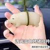 Pingente de leitão assado que muda de cor com UV, decoração de bolsa de pato e ganso assados que mudam de cor sensível à temperatura, chaveiro criativo para carro e celular