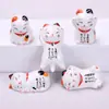 Zakka Ceramic Chopsticks Rack 16888 Japonês Lucky Cat Hashis Rack Suprimentos Diários Lucky Cat Pen Holder Pen Holder