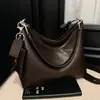 Bolsa de Axila Grande Capacidade 2026 Transfronteiriça, Bolsa Tote Simples Casual de Ombro, Bolsa Transversal Feminina para o Dia a Dia