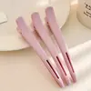Cabeleireiro Recomenda Presilhas de Cabelo Sem Costura para Divisões, Presilhas Grandes Bico de Pato para Franjas, Presilhas Longas Laterais Práticas, Grampos, Blogueiro de Beleza