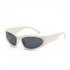 Gafas de Sol Cyberpunk Europeas y Americanas Y2K Sexy Elegantes Futuristas Estilo Callejero Gafas de Sol de Gama Alta Estilo Milenio