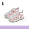 Sandálias Turbante para Meninas Estilo Casual Fofo 2026 Verão Novo Solado Macio Antiderrapante Sapatos de Praia Calçados para Travessia de Riachos ao Ar Livre