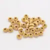 6mm corda de mão trançada à mão com nó plano dourado e prateado para pulseira DIY yingluo círculo acessórios e decorações contas espaçadoras materiais
