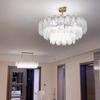 Lámpara de Araña para Sala de Estar Moderna Simple y Atmosférica Hogar 2025 Nuevo Lujo Accesible Comedor Restaurante Dormitorio Principal Lámpara de Araña de Cristal