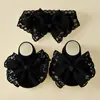 Conjunto de faixas de cabelo para bebê, adereços de cabeça para mesversário de recém-nascido, laço de renda, festa de primeiro aniversário do bebê, caixa de presente de acessório de cabelo de Ano Novo